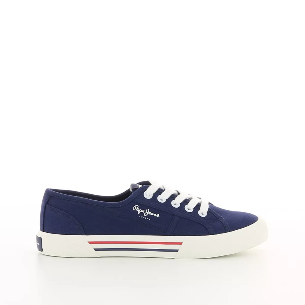 Image (2) de la chaussures Pepe Jeans - Baskets Bleu en Textile