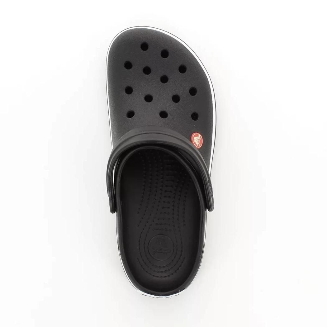 Image (6) de la chaussures Crocs - Mules et Sabots Noir en Caoutchouc