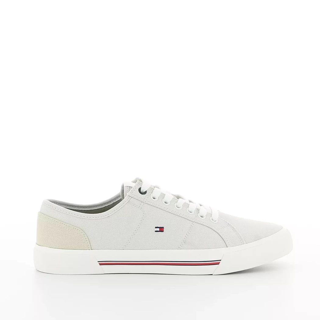 Image (2) de la chaussures Tommy Hilfiger - Baskets Beige en Textile