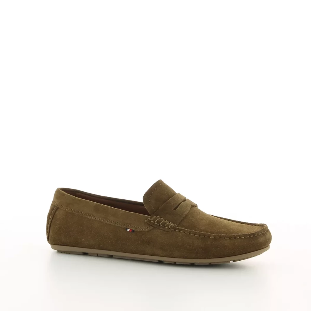 Image (1) de la chaussures Tommy Hilfiger - Mocassins Marron en Cuir nubuck