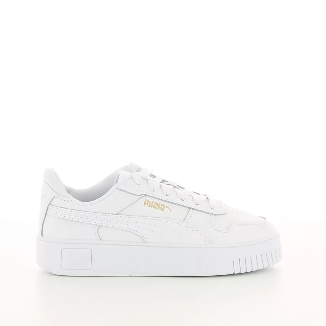 Image (2) de la chaussures Puma - Baskets Blanc en Cuir synthétique