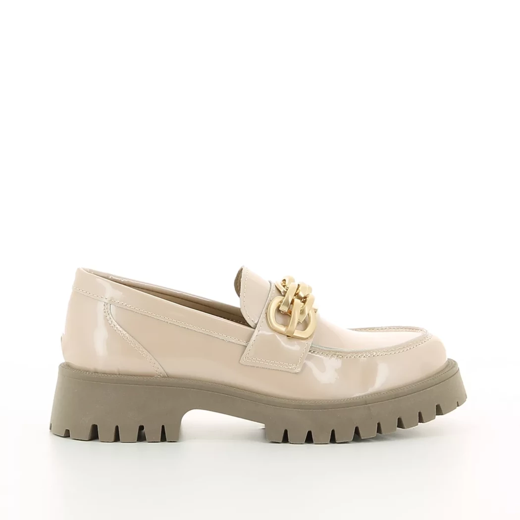 Image (2) de la chaussures Drakart - Mocassins Beige en Cuir vernis