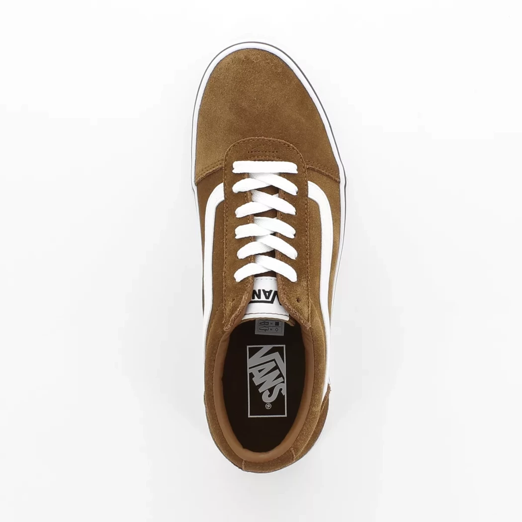 Image (6) de la chaussures Vans - Baskets Cuir naturel / Cognac en Cuir nubuck