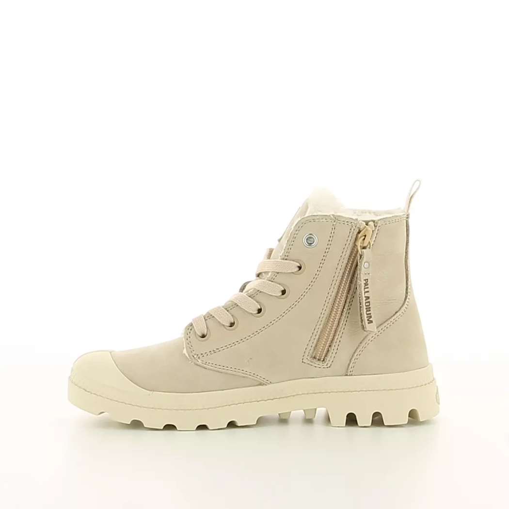 Image (4) de la chaussures Palladium - Bottines Beige en Cuir nubuck