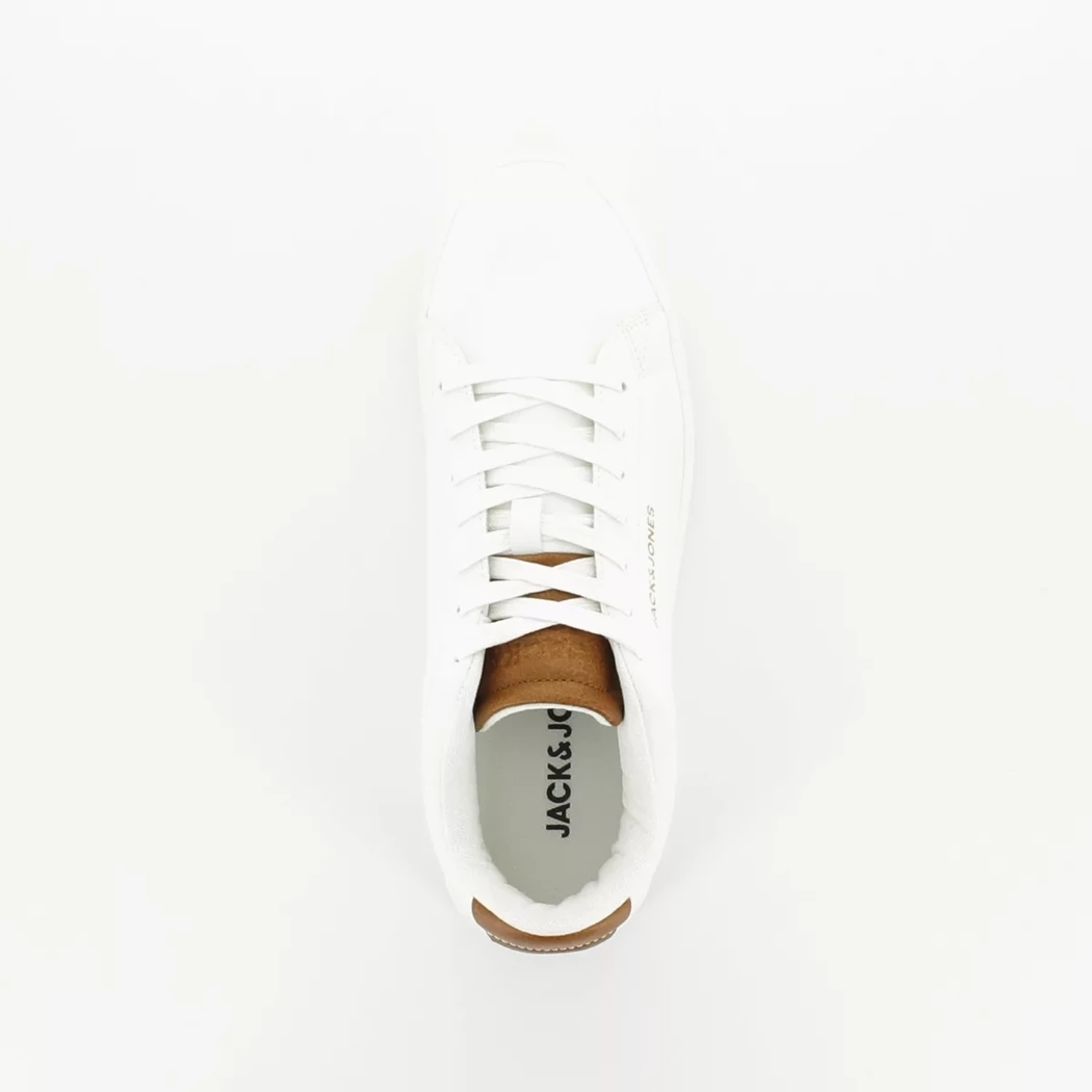 Image (6) de la chaussures Jack & Jones - Baskets Blanc en Cuir synthétique