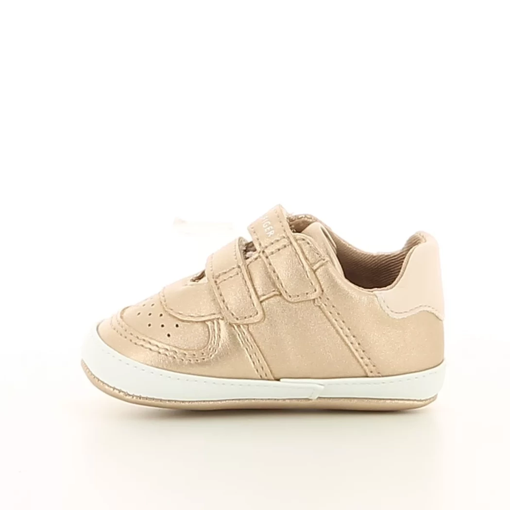 Image (4) de la chaussures Tommy Hilfiger - Chaussons bébé Rose en Cuir synthétique