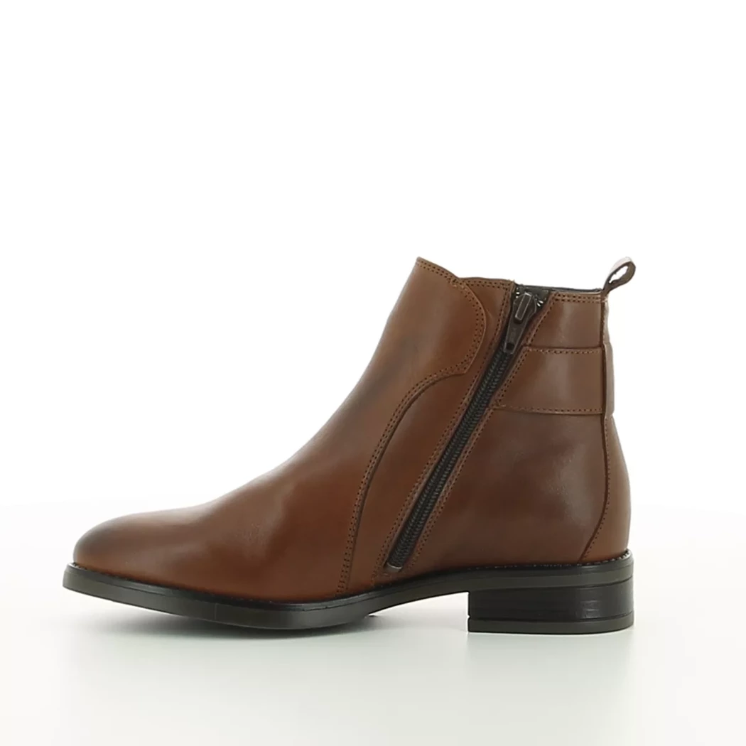 Image (4) de la chaussures Goodstep - Boots Cuir naturel / Cognac en Cuir