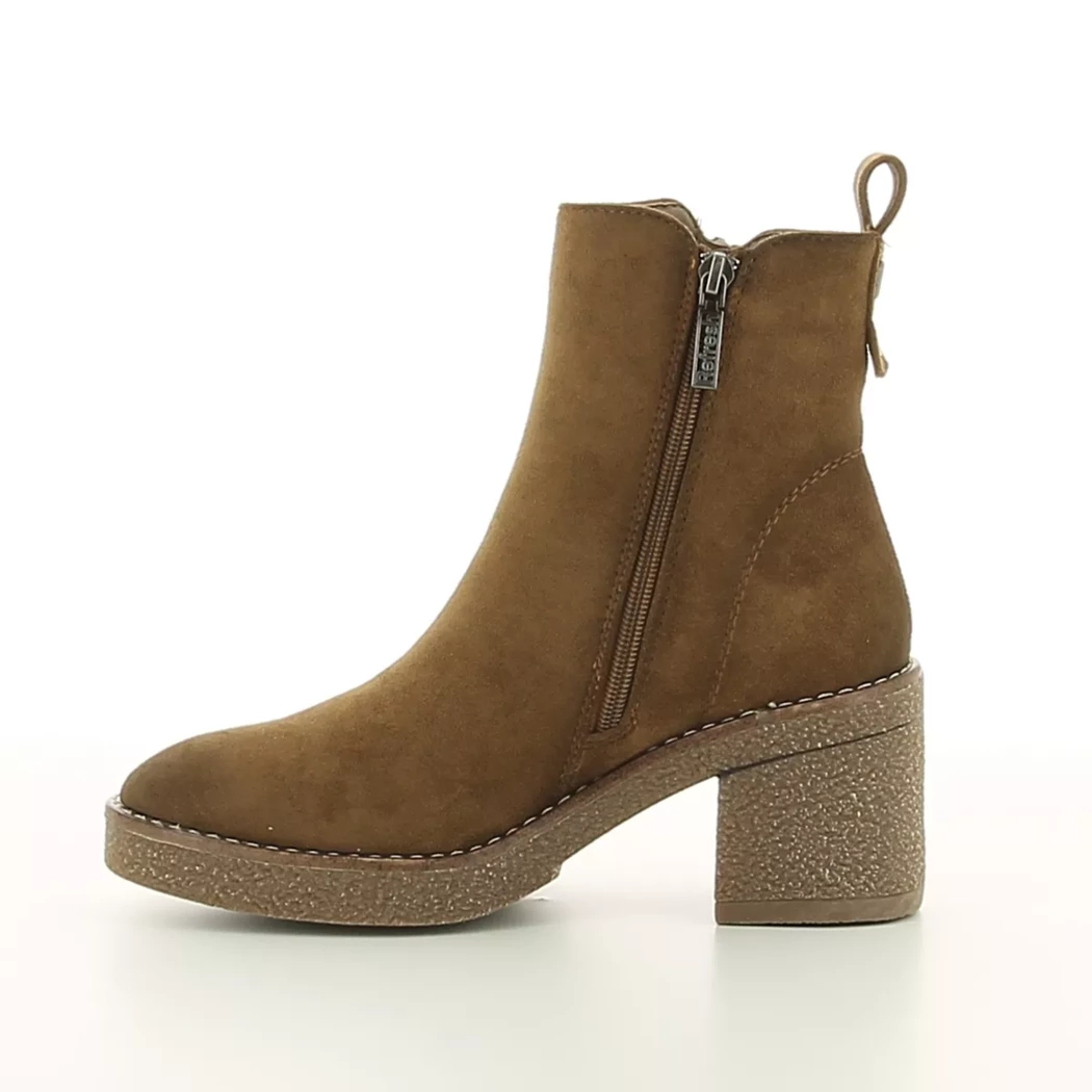 Image (4) de la chaussures Refresh - Boots Taupe en Cuir synthétique