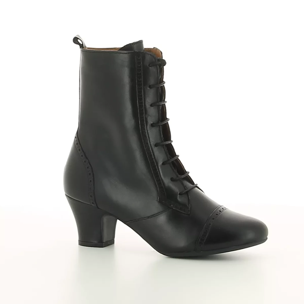 Image (1) de la chaussures Miz Mooz - Bottines Noir en Cuir