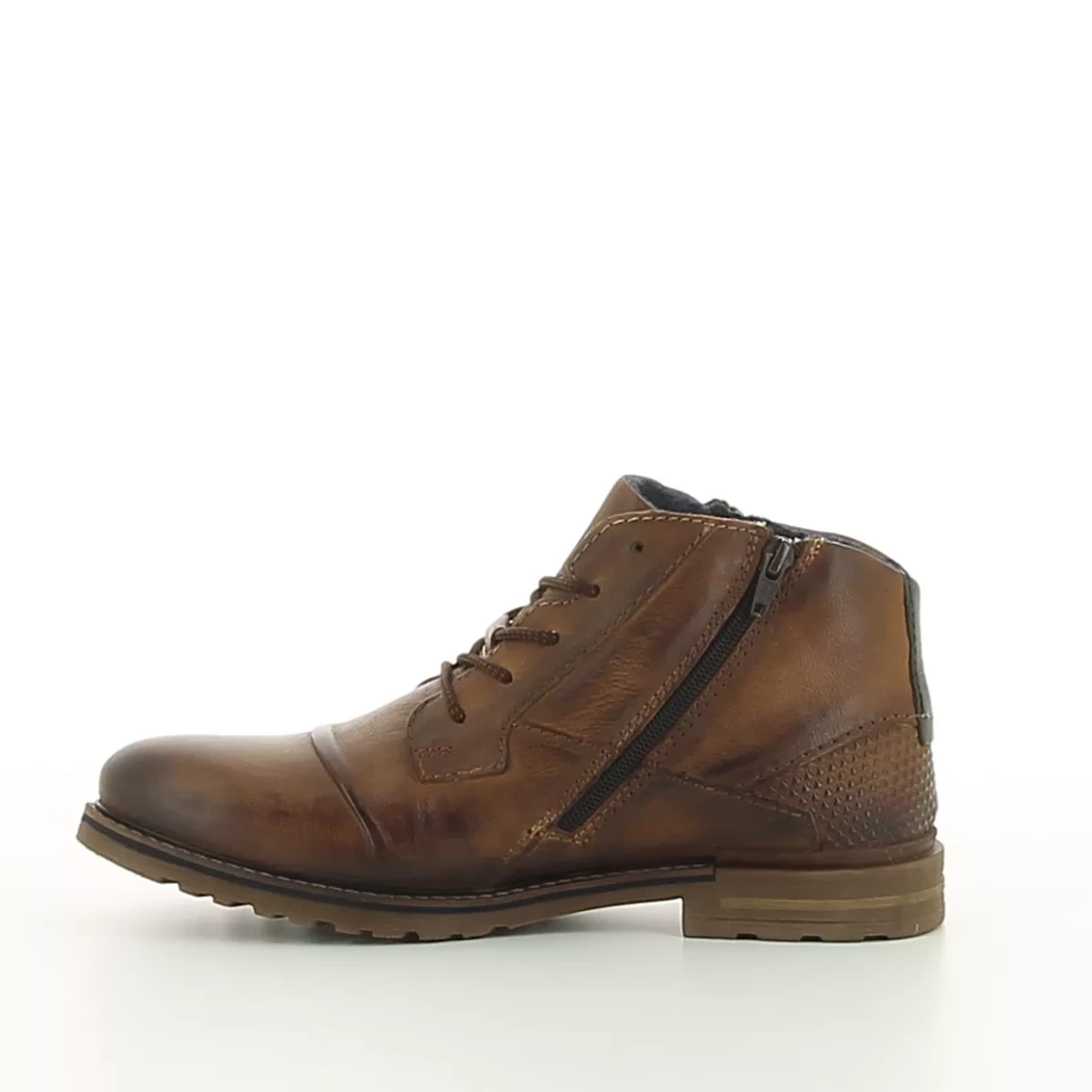 Image (4) de la chaussures Bugatti - Bottines Cuir naturel / Cognac en Cuir