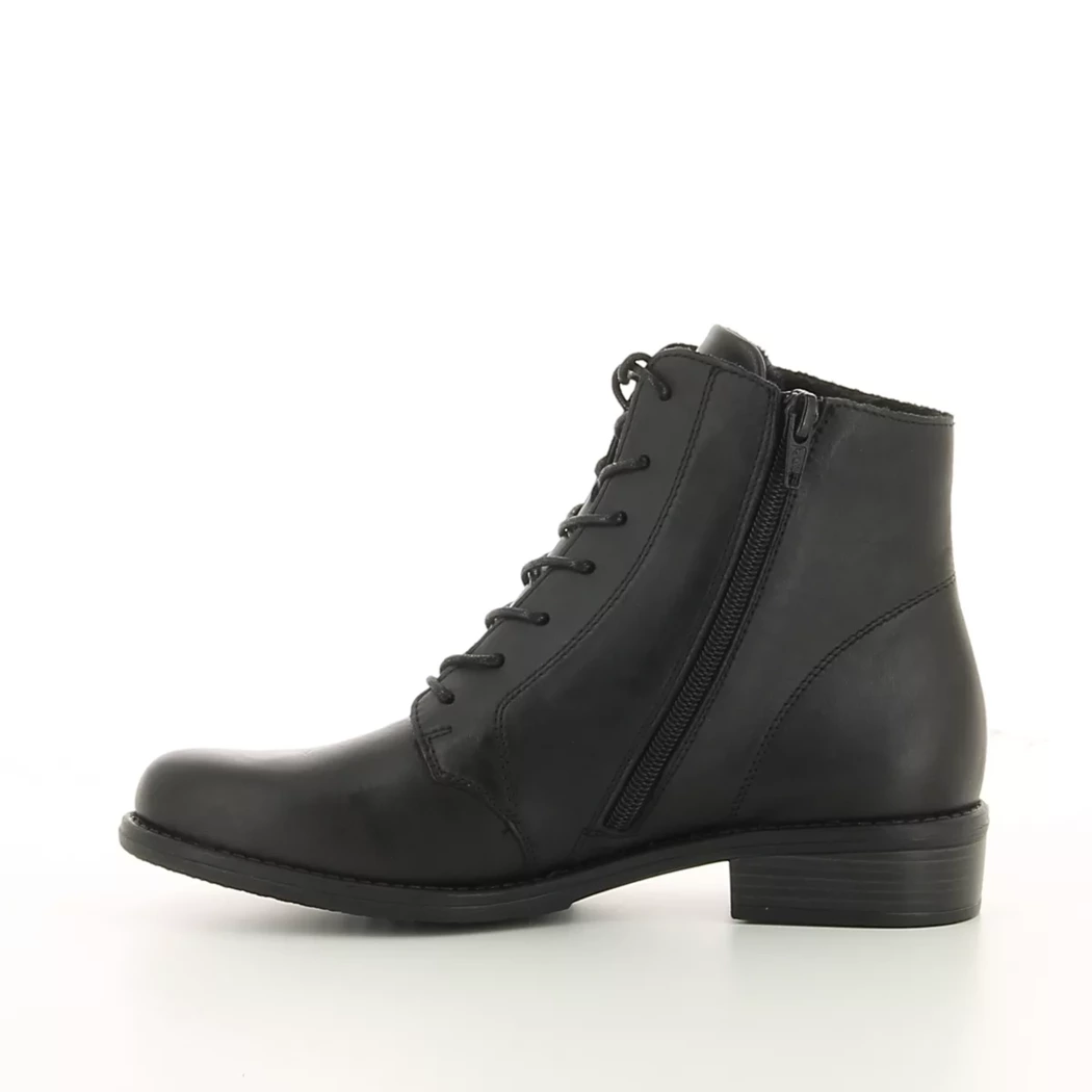 Image (4) de la chaussures Remonte - Bottines Noir en Cuir