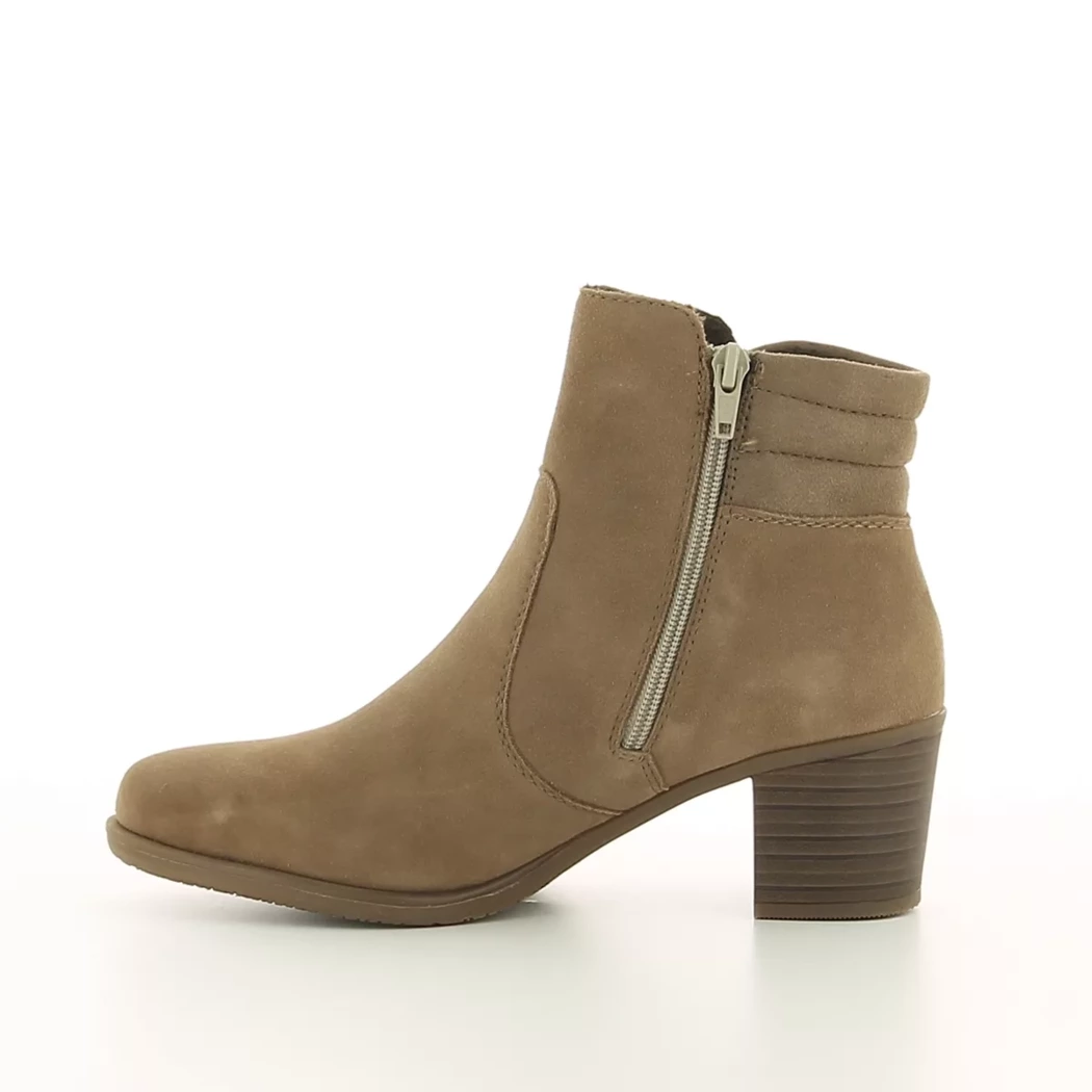 Image (4) de la chaussures Rieker - Boots Taupe en Cuir nubuck