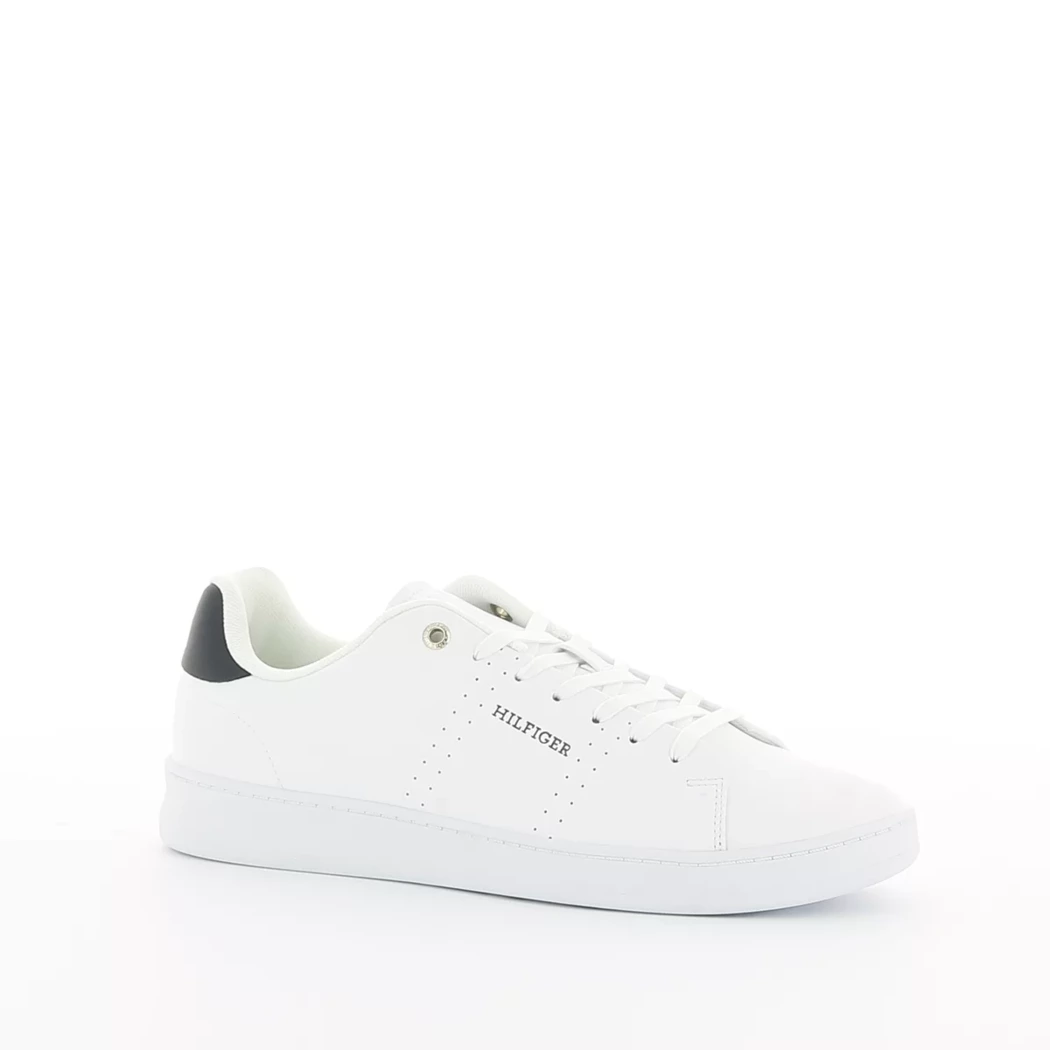 Image (1) de la chaussures Tommy Hilfiger - Baskets Blanc en Cuir