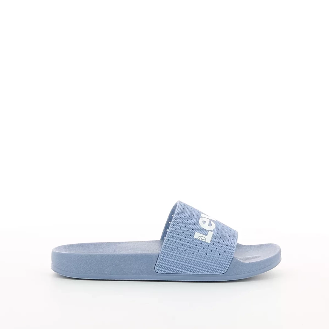 Image (2) de la chaussures Levi's - Tongs et Plage Bleu en Caoutchouc