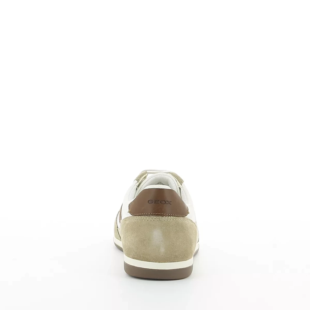 Image (3) de la chaussures Geox - Baskets Blanc en Cuir