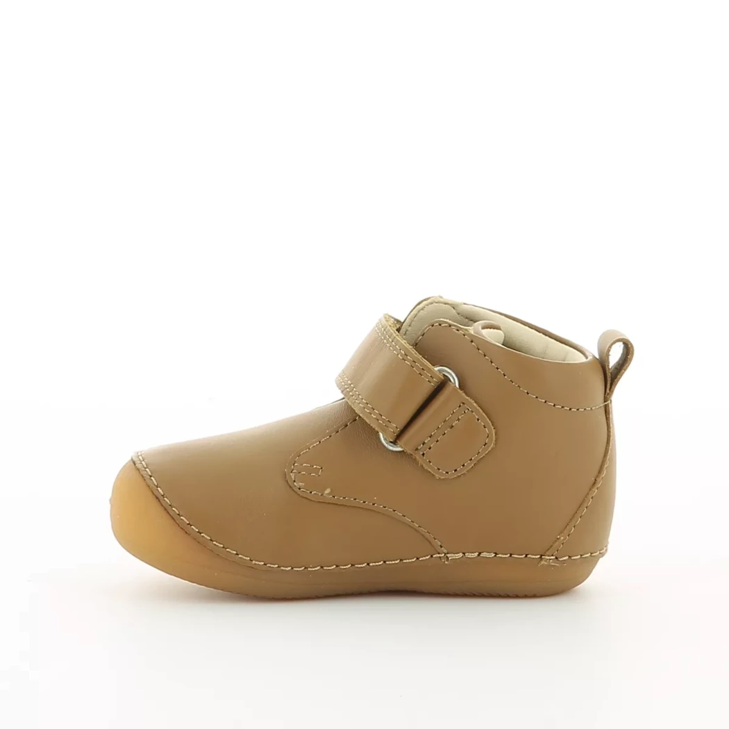 Image (4) de la chaussures Kickers - Bottines Cuir naturel / Cognac en Cuir