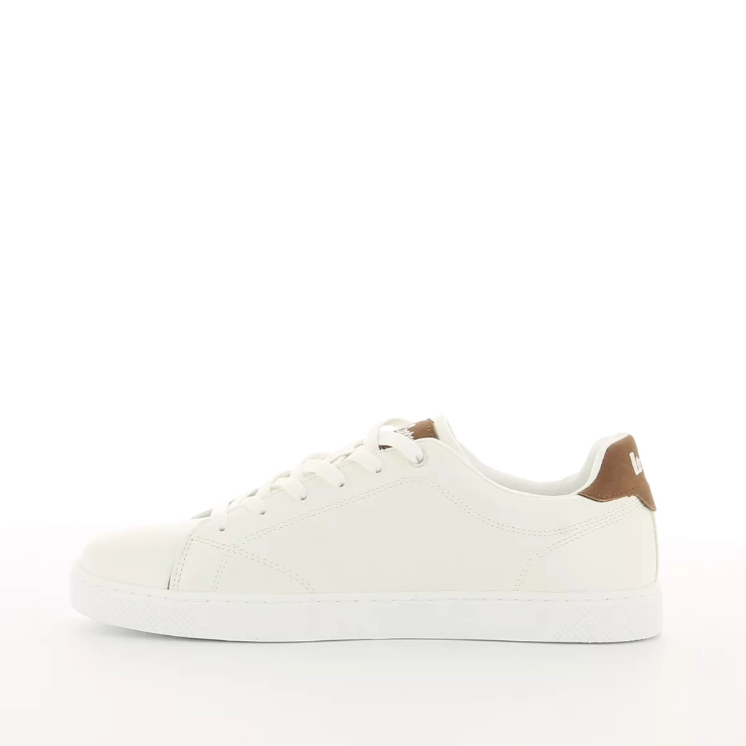 Image (4) de la chaussures Lee Cooper - Baskets Blanc en Cuir synthétique