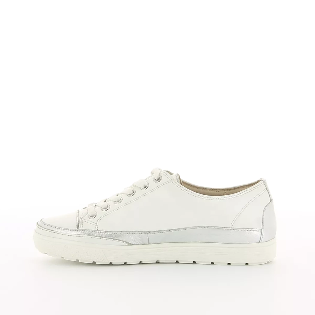 Image (4) de la chaussures Caprice - Baskets Blanc en Cuir vernis