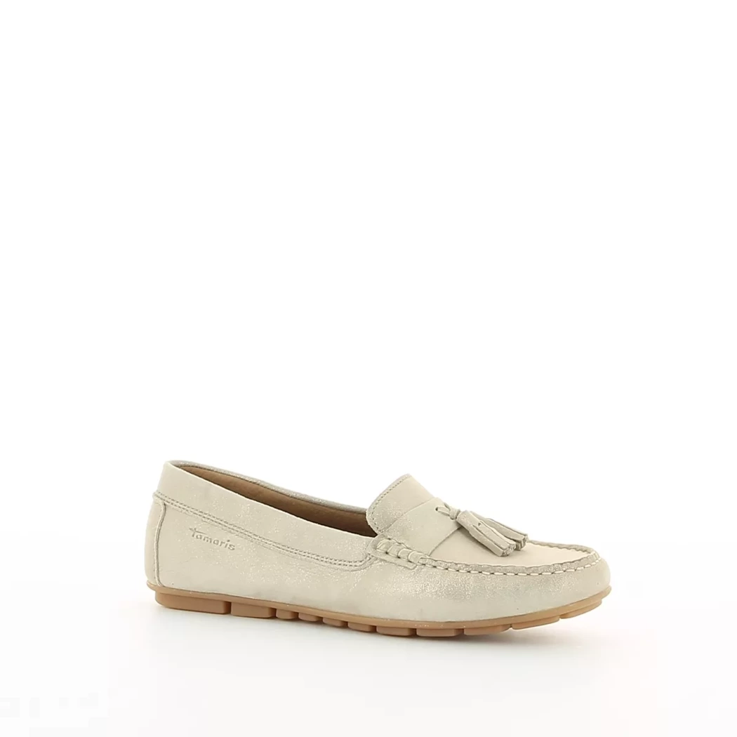 Image (1) de la chaussures Tamaris - Mocassins Beige en Cuir nubuck