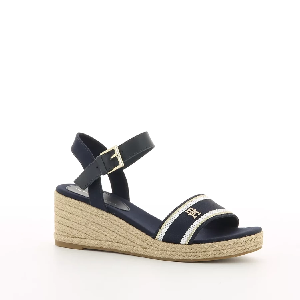 Image (1) de la chaussures Tommy Hilfiger - Sandales et Nu-Pieds Bleu en Textile