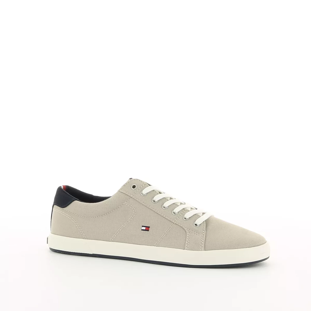 Image (1) de la chaussures Tommy Hilfiger - Baskets Beige en Textile