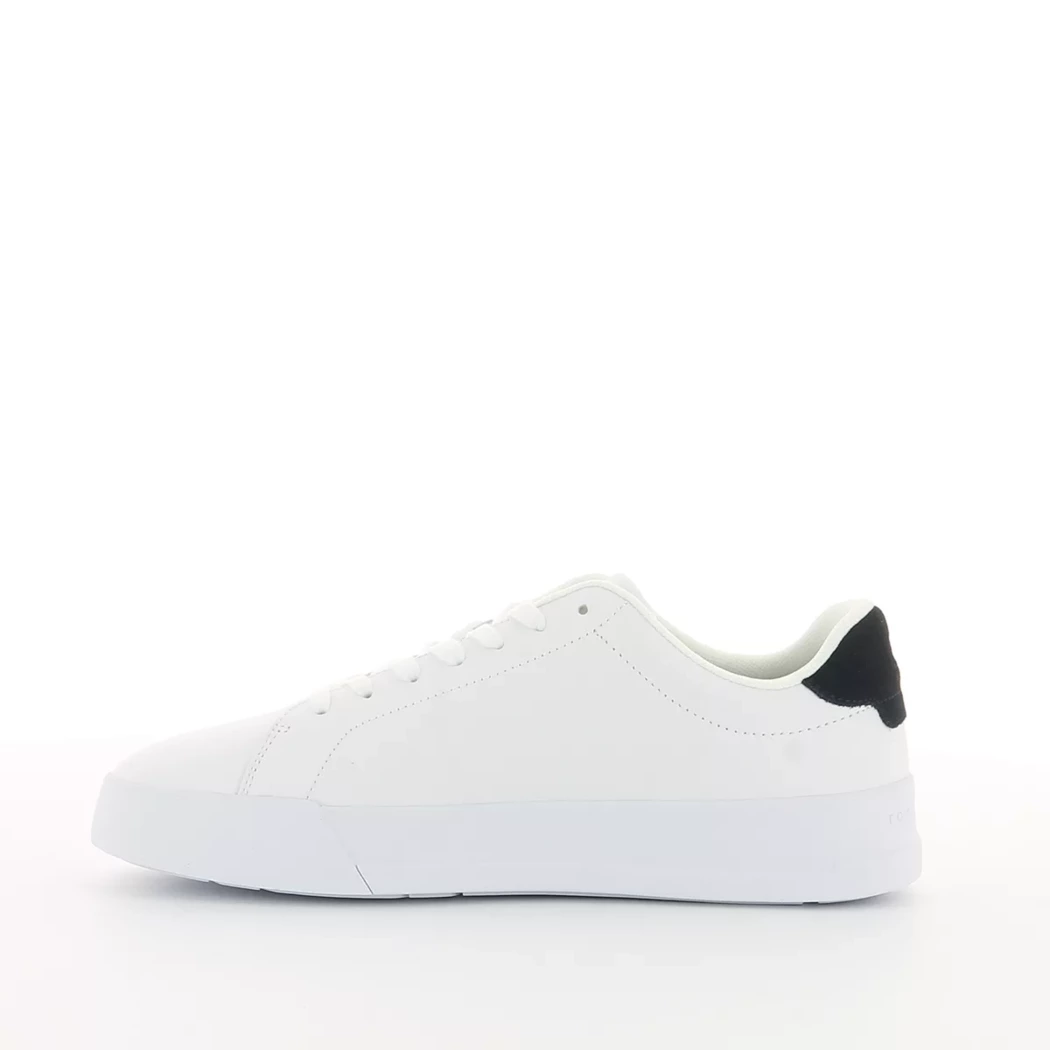 Image (4) de la chaussures Tommy Hilfiger - Baskets Blanc en Cuir