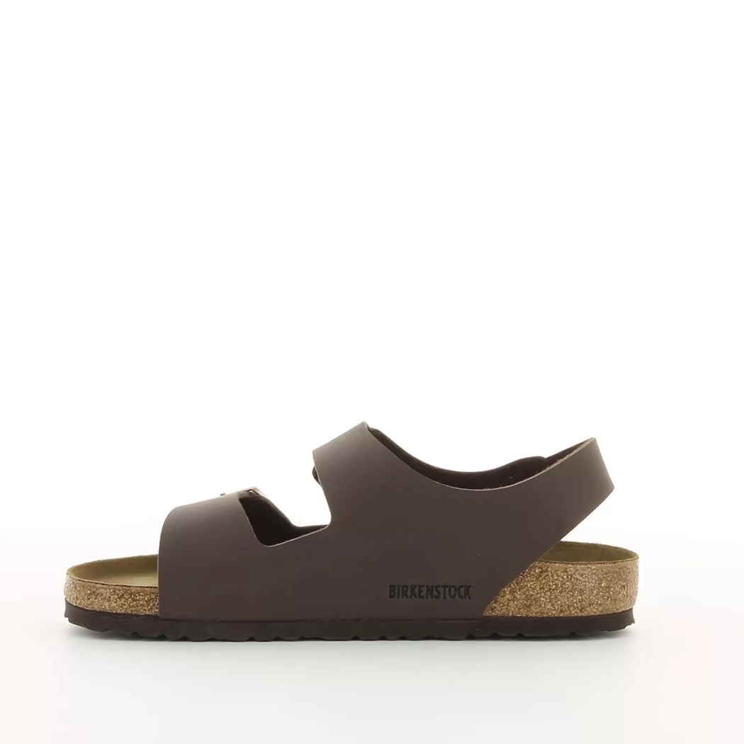 Image (4) de la chaussures Birkenstock - Sandales et Nu-Pieds Marron en Cuir synthétique