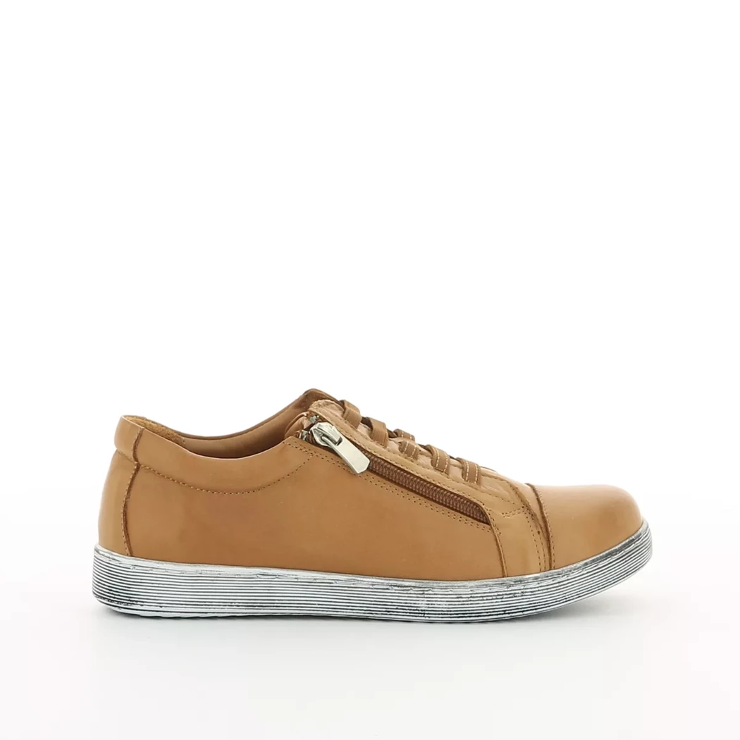 Image (2) de la chaussures Andrea Conti - Baskets Cuir naturel / Cognac en Cuir