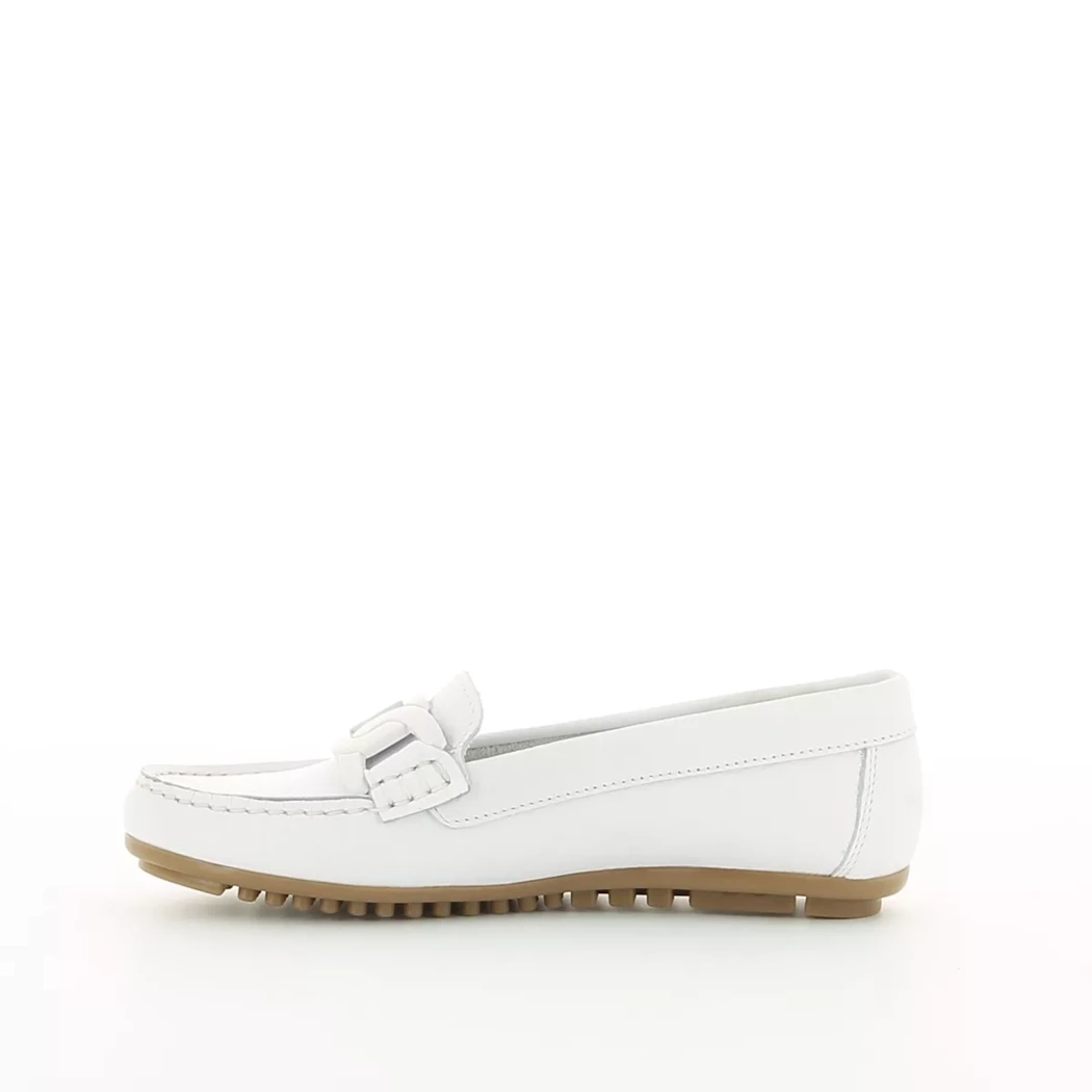 Image (4) de la chaussures Riverwoods - Mocassins Blanc en Cuir