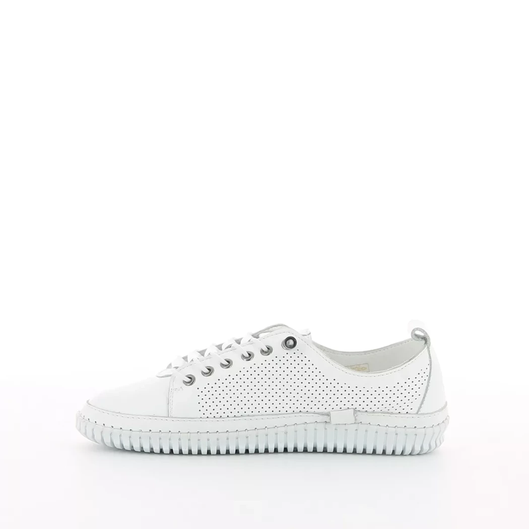 Image (4) de la chaussures Cosmos Comfort - Baskets Blanc en Cuir