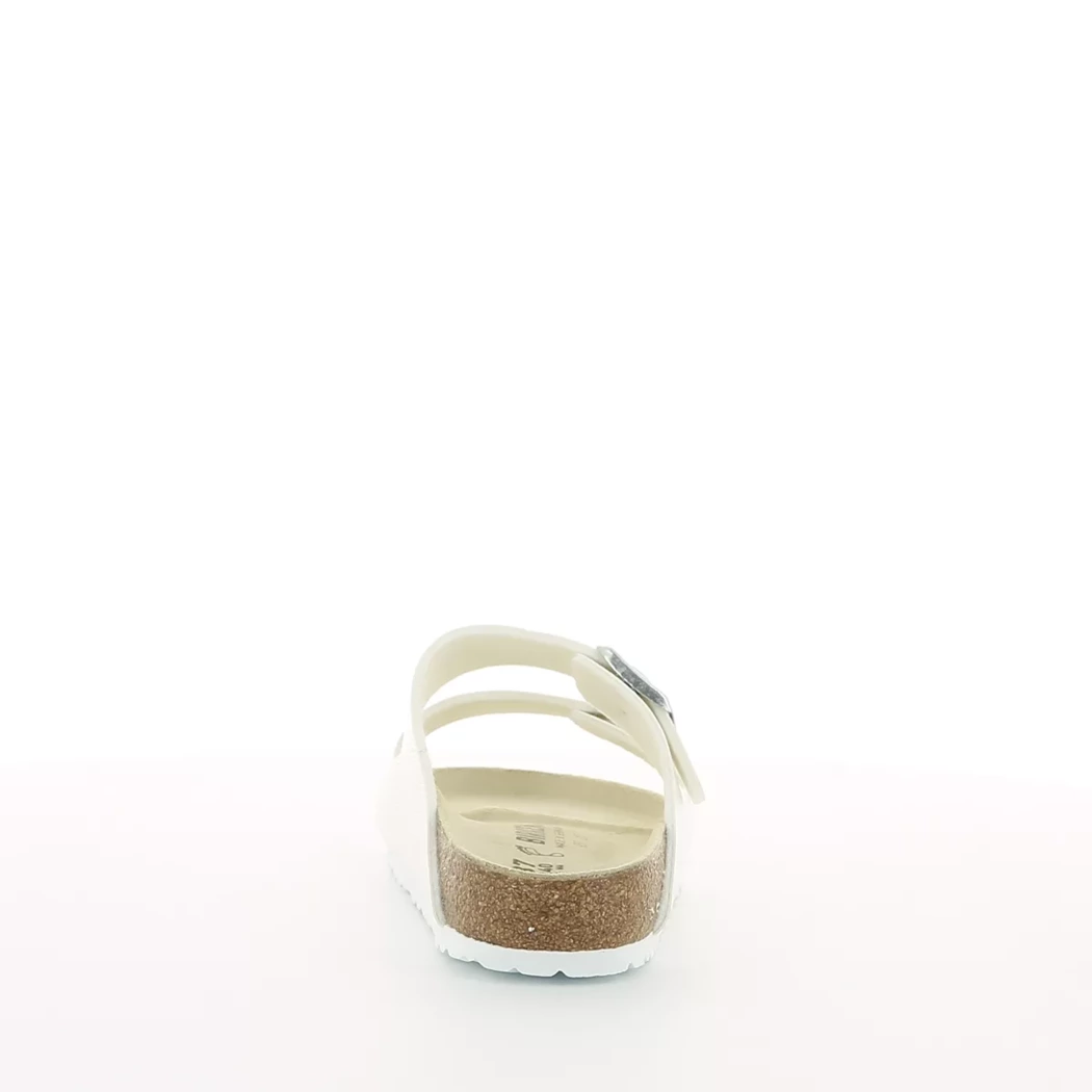 Image (3) de la chaussures Birkenstock - Mules et Sabots Blanc en Cuir synthétique