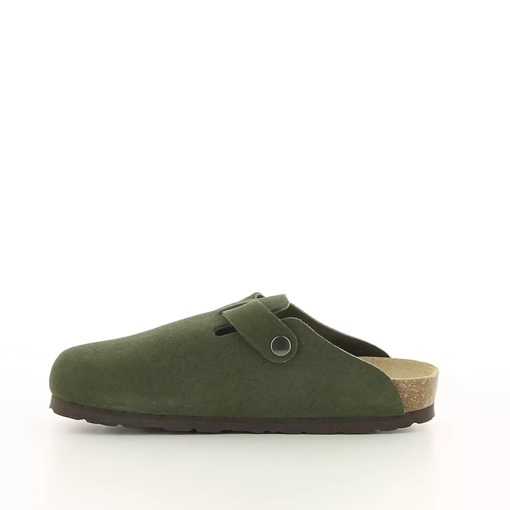 Image (4) de la chaussures Rohde - Mules et Sabots Vert en Cuir nubuck