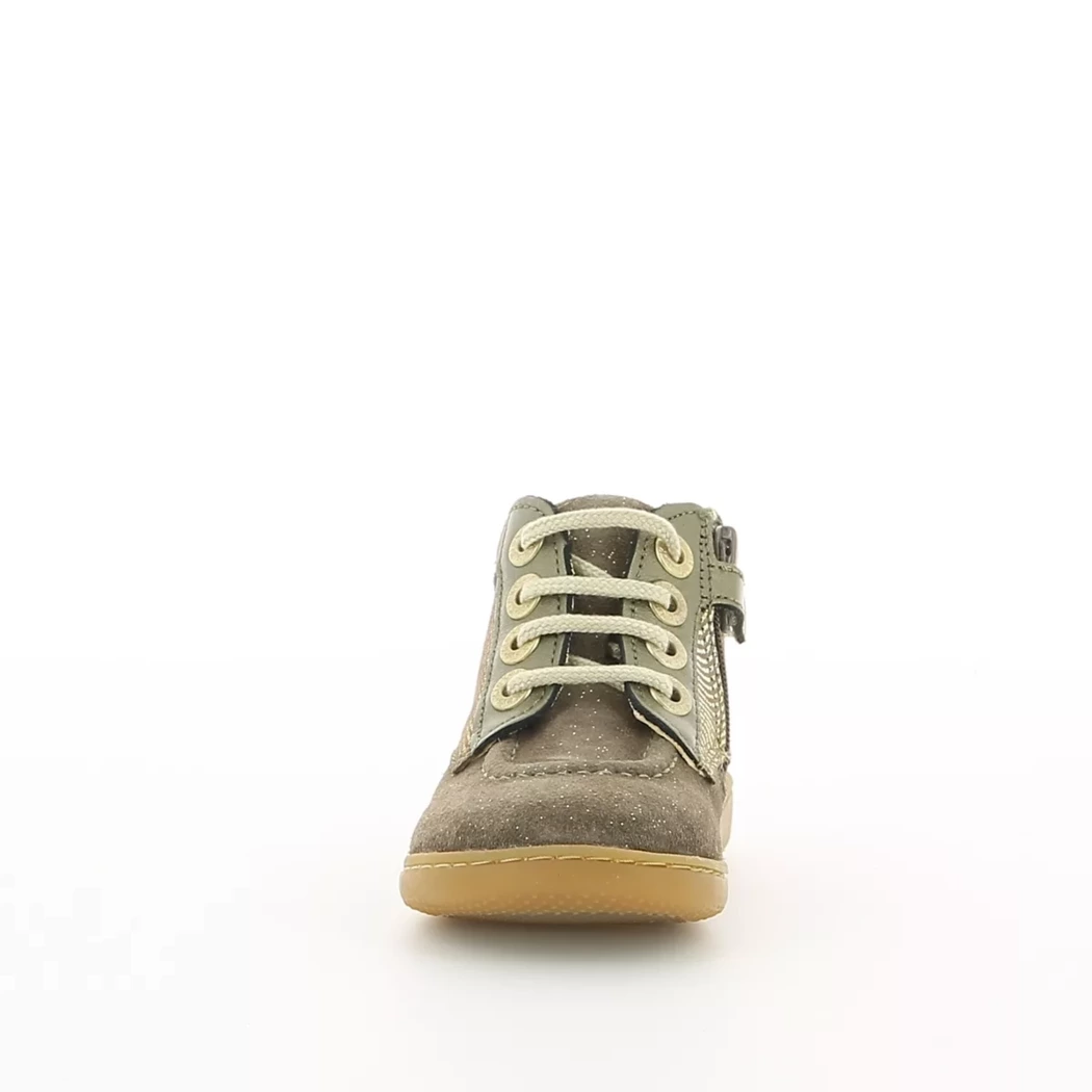 Image (5) de la chaussures Kickers - Bottines Taupe en Cuir nubuck