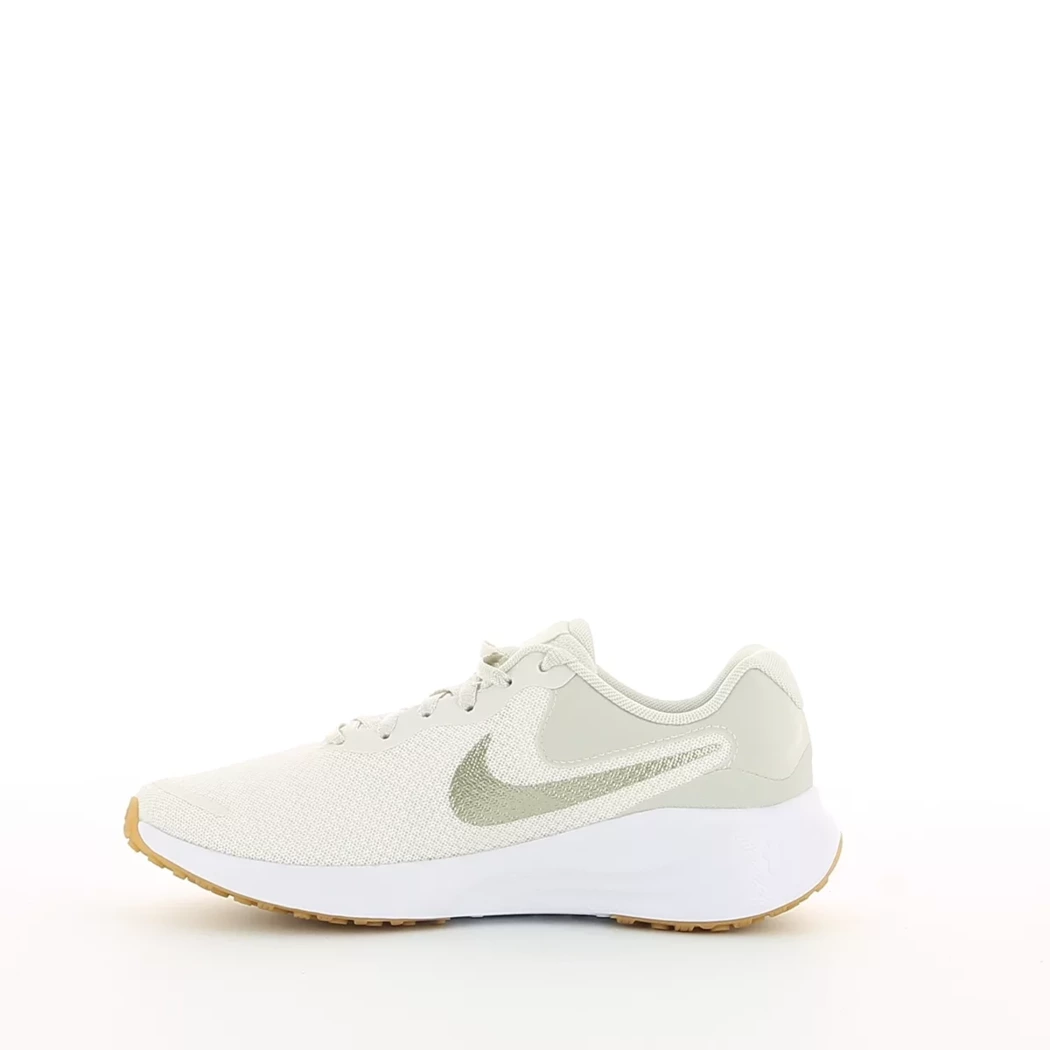 Image (4) de la chaussures Nike - Baskets Beige en Textile