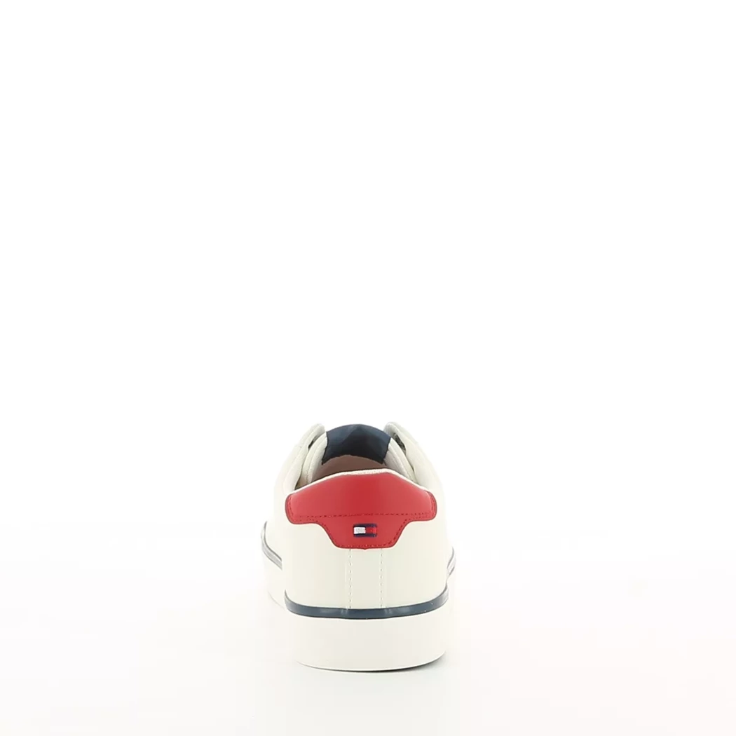 Image (3) de la chaussures Tommy Hilfiger - Baskets Blanc en Cuir synthétique