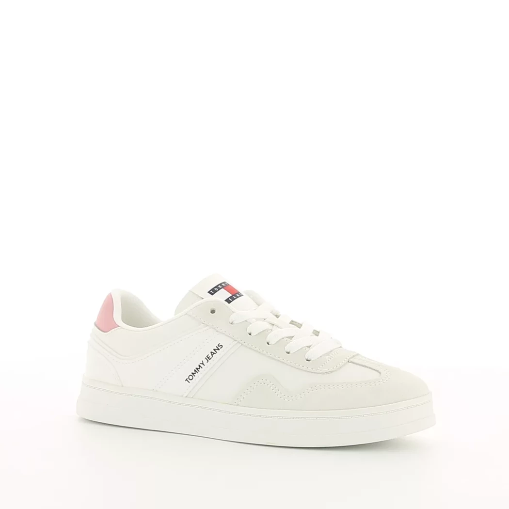 Image (1) de la chaussures Tommy jeans - Baskets Blanc en Cuir