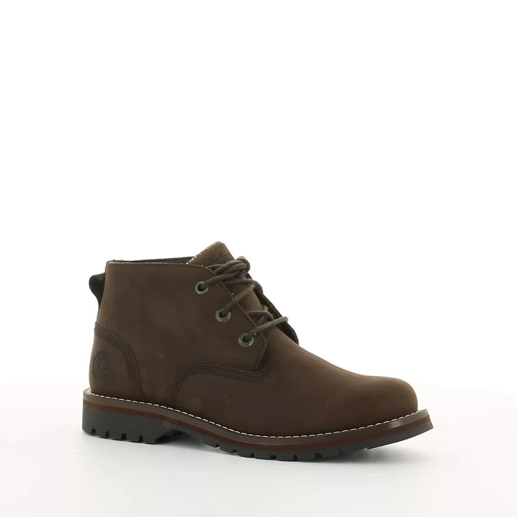 Image (1) de la chaussures Timberland - Bottines Marron en Cuir