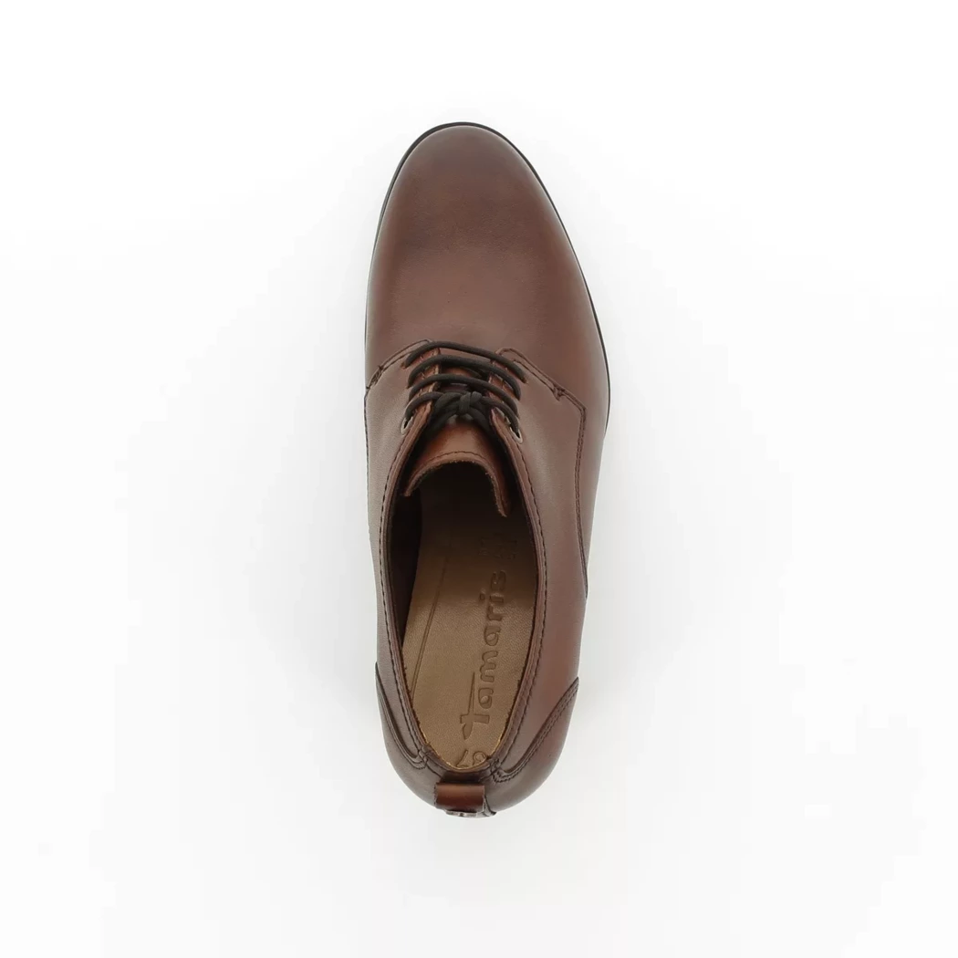 Image (6) de la chaussures Tamaris - Chaussures à lacets Cuir naturel / Cognac en Cuir