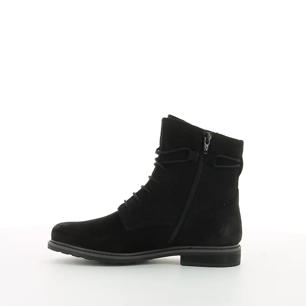 Image (4) de la chaussures Tamaris - Bottines Noir en Cuir nubuck