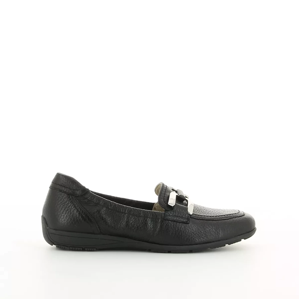 Image (2) de la chaussures Caprice - Mocassins Noir en Cuir