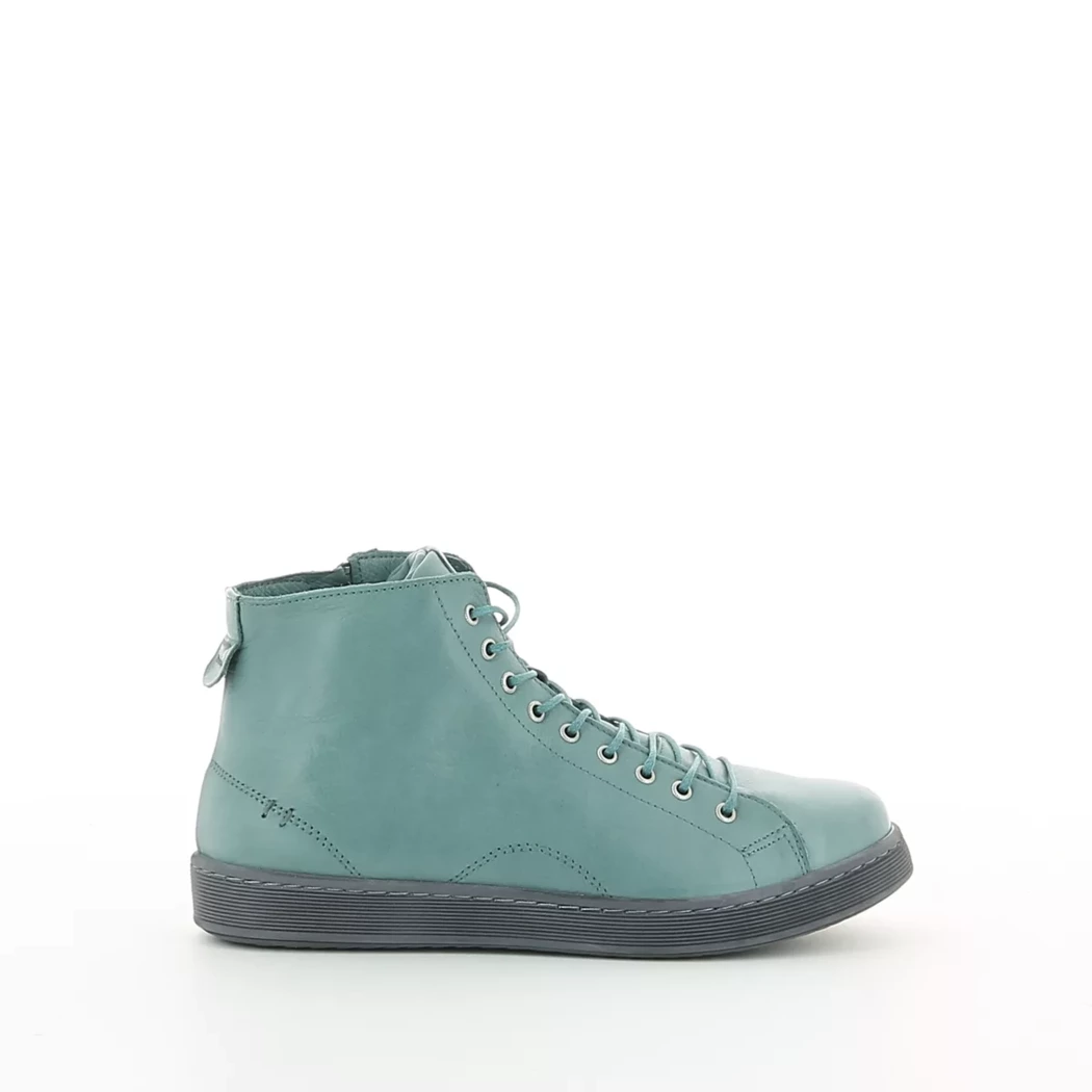 Image (2) de la chaussures Andrea Conti - Bottines Bleu en Cuir