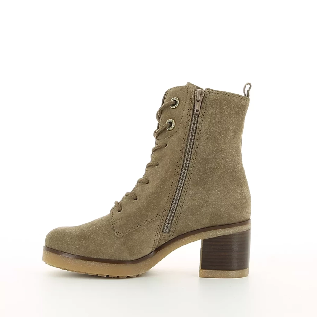 Image (4) de la chaussures Gabor - Bottines Taupe en Cuir nubuck