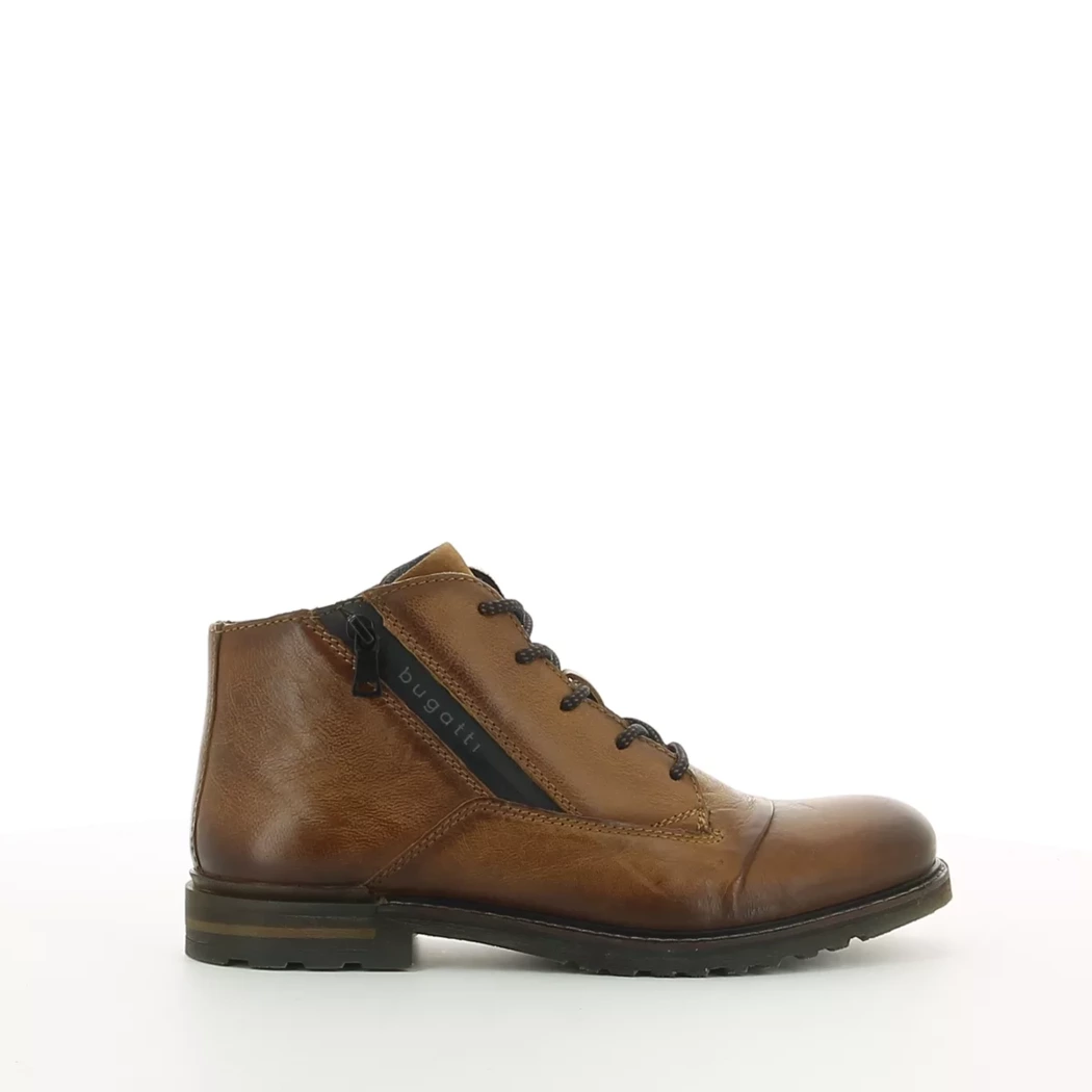 Image (2) de la chaussures Bugatti - Bottines Cuir naturel / Cognac en Cuir