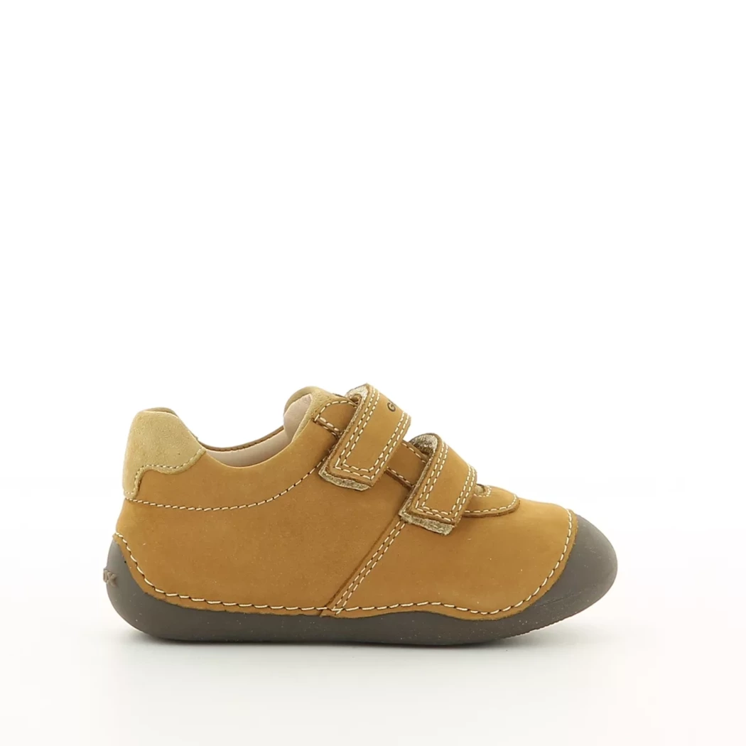 Image (2) de la chaussures Geox - Bottines Cuir naturel / Cognac en Cuir nubuck