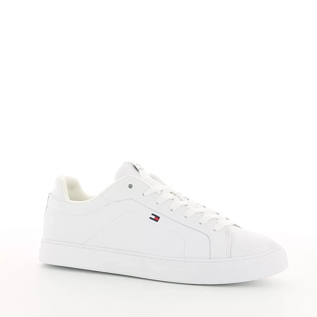 Image (1) de la chaussures Tommy Hilfiger - Baskets Blanc en Cuir