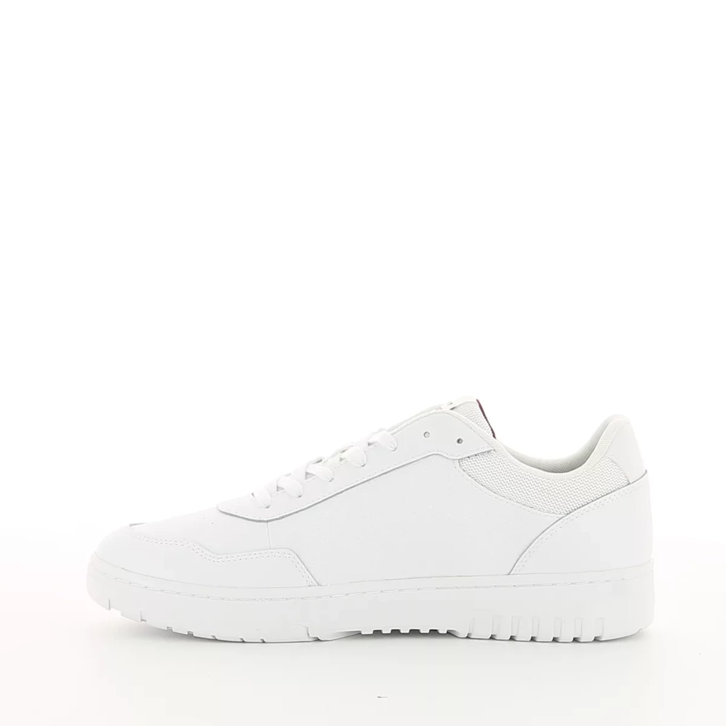 Image (4) de la chaussures Tommy Hilfiger - Baskets Blanc en Cuir synthétique