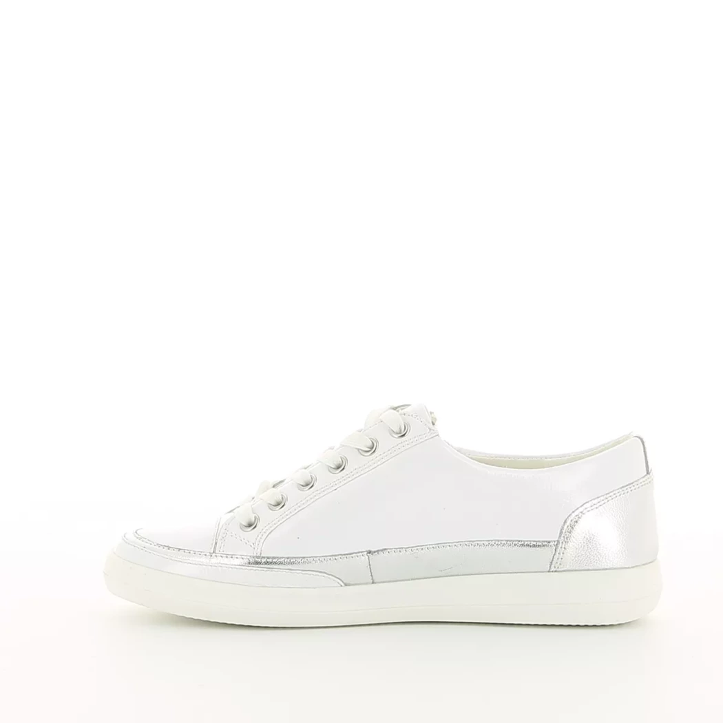 Image (4) de la chaussures Caprice - Baskets Blanc en Cuir vernis