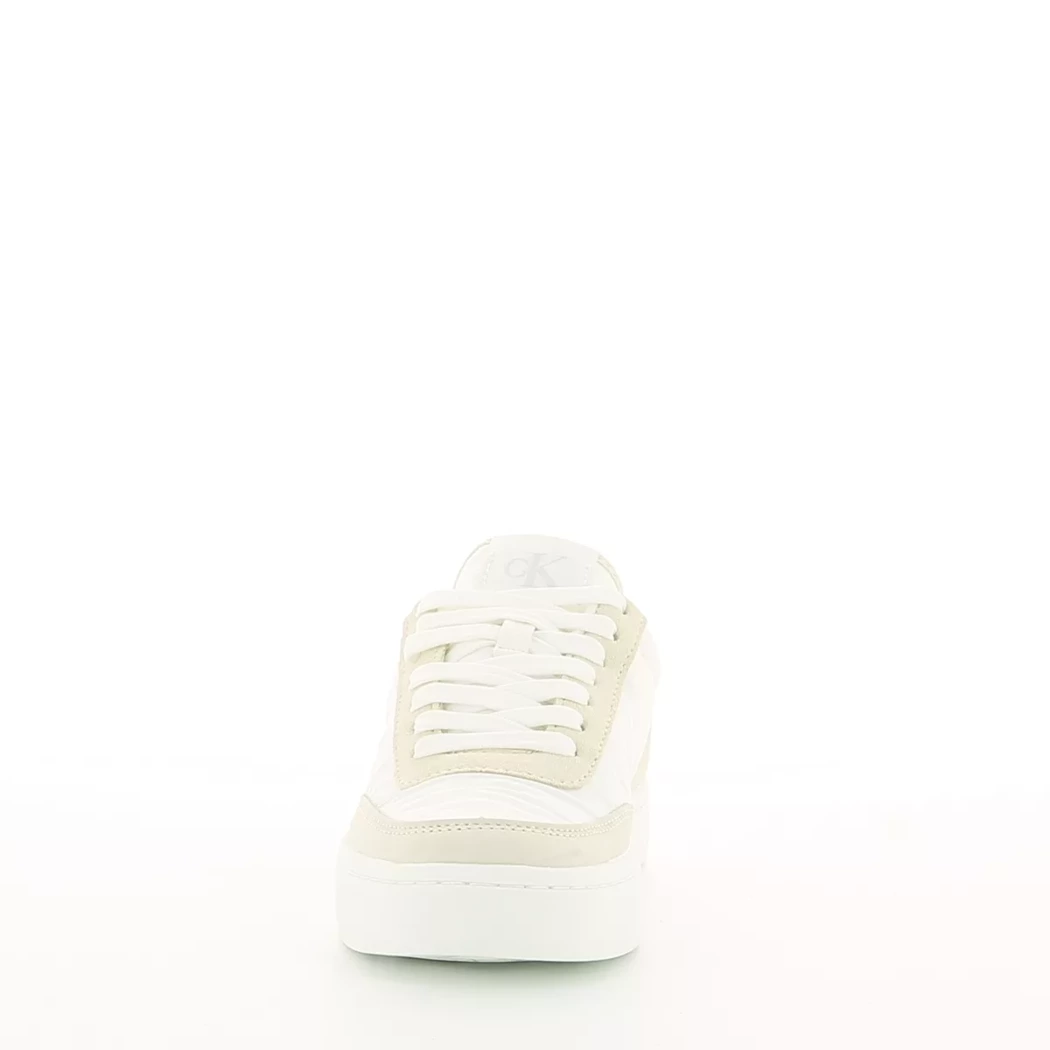 Image (5) de la chaussures Calvin Klein - Baskets Blanc en Cuir nubuck