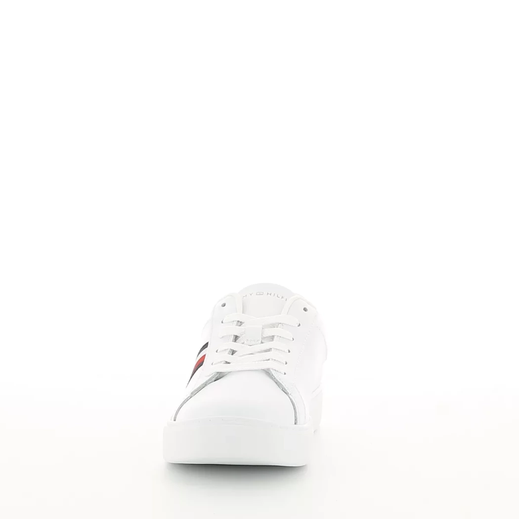 Image (5) de la chaussures Tommy Hilfiger - Baskets Blanc en Cuir