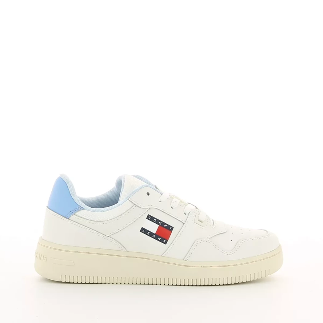 Image (2) de la chaussures Tommy jeans - Baskets Blanc en Cuir synthétique